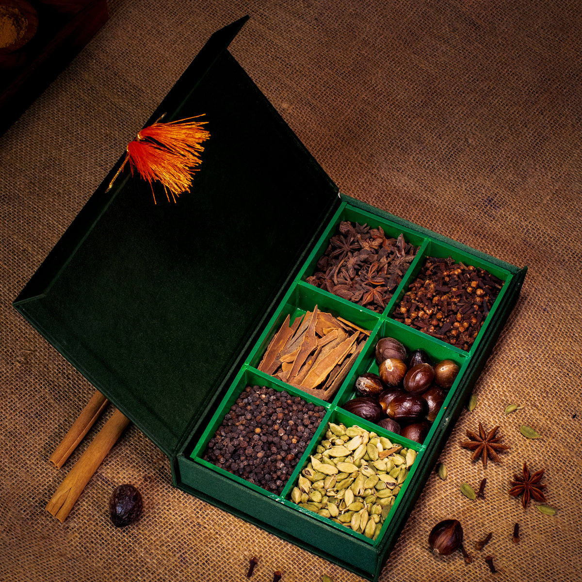 Premium Spice Box | Box With 6 Spices– CultureShoppe