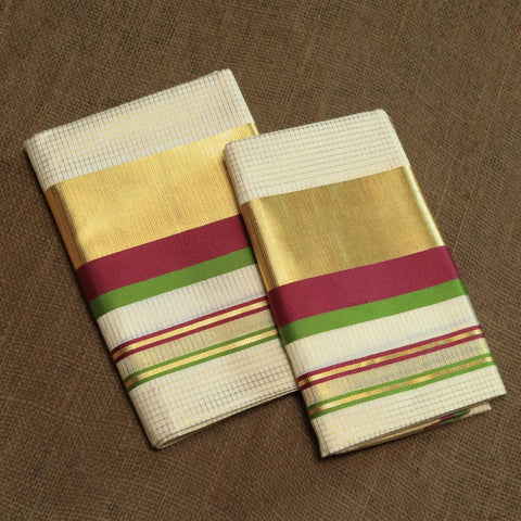 Kerala Traditional Setmund | Set mund for women | Onam Collections