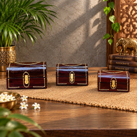 Arab-Inspired Jewel Box — Handcrafted Keepsake Storage
