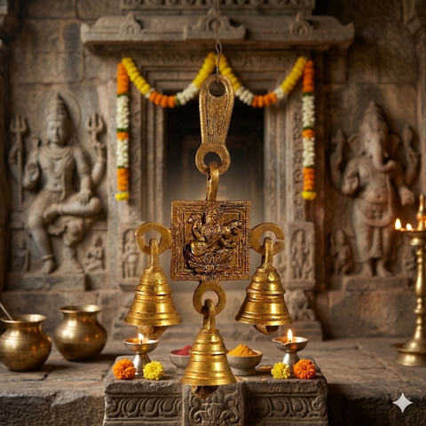 Brass Handcrafted  Bell | Hanging Bell