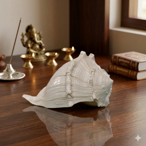 Valampiri Shankh Small | Blowing Conch Shell for Pooja