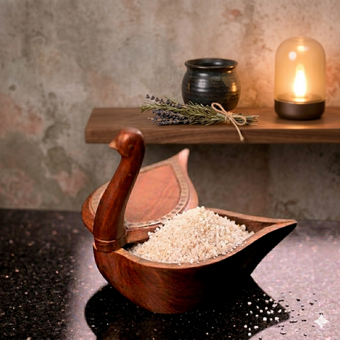 Traditional Kerala Utensils, Uppu Marava (Salt Container) | Collectibles