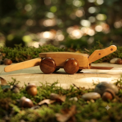 Wooden Crocodile Toy