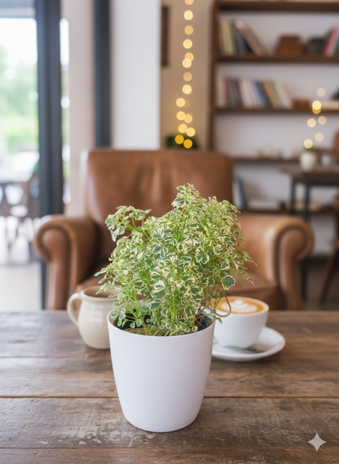 Aralia plant | Variegated White Aralia Mini Plant