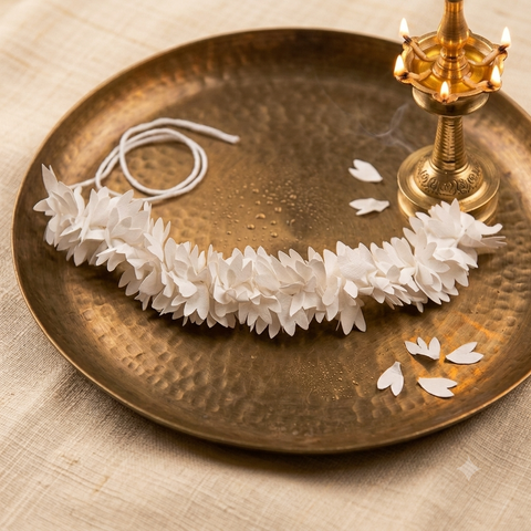Artificial Flower Strands For Women | Jasmine Flowers | Artificial Gajra |  Hair Accessory