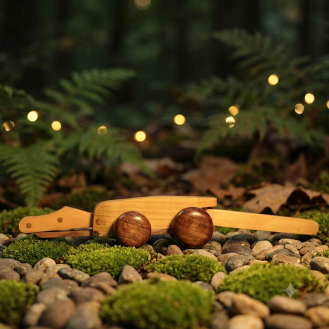 Wooden Crocodile Toy