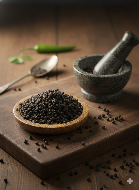 Whole Black Pepper | 250 gm