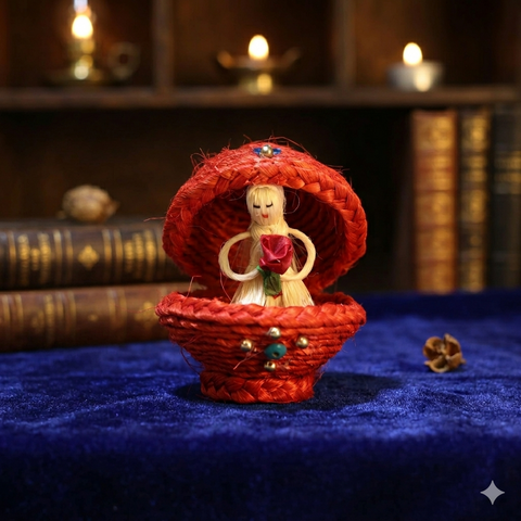 Sisal Fibre Cave Doll