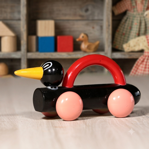 Wooden Animal Pulling Toy