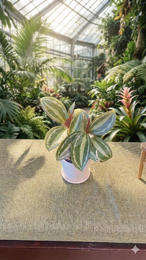 Emerald Green Calathea plant - Calathea Medallion