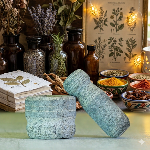 Stone Mortar And Pestle | Kitckenware
