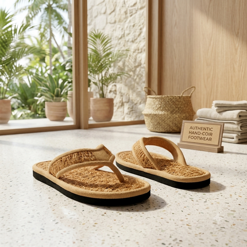 Handmade Vetiver Slippers For Women | Ramacham Chappals