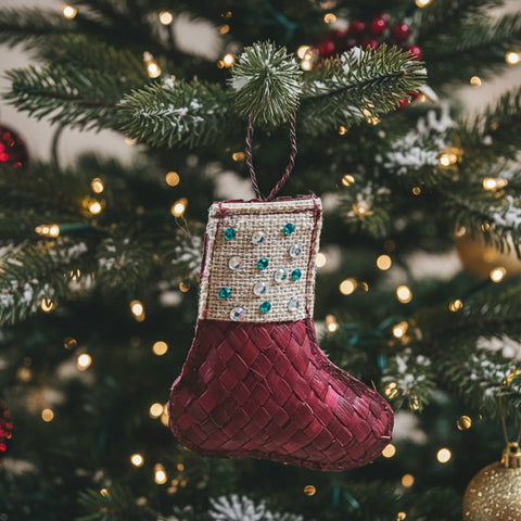 •	Handcrafted Christmas Hanging | Eco-Conscious Festive Décor (From ₹150 onwards)