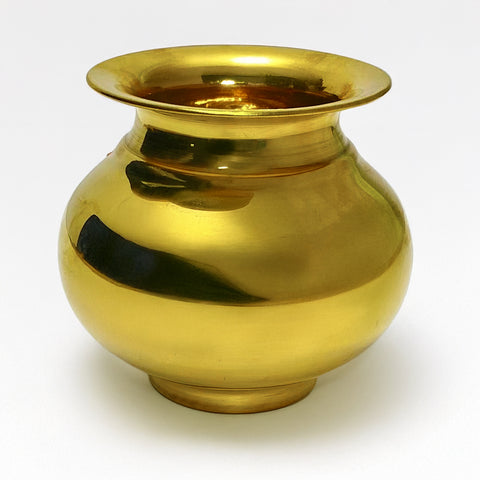 Brass Montha |Traditional Pooja Vessel | Holy Water Pot |Handcrafted Brass Pot