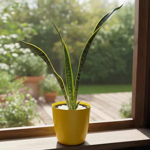 Snake Plant (Sansevieria) | Air-Purifying Indoor Plant | Low Maintenance