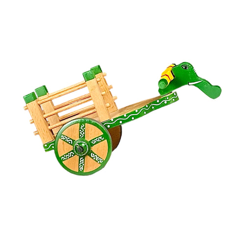 Wooden Bullock Cart | Without Bull Pair |Eco-friendly Toy