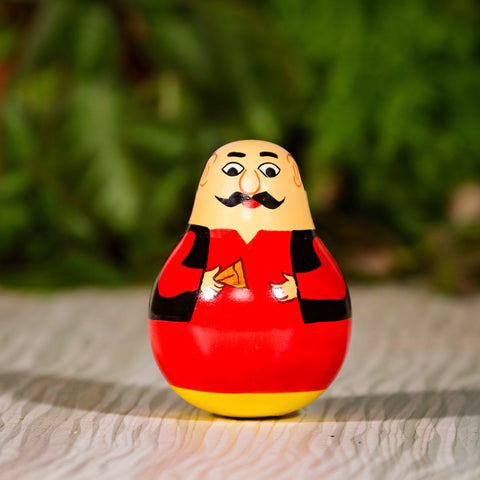 wooden motu balancing doll