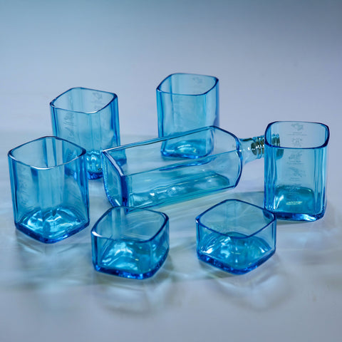 blue sapphire platter set