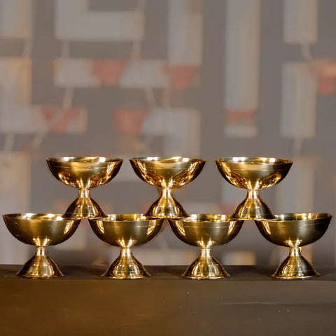 Brass Nanda Vilakku | Cup Vilakku | Combo Sets
