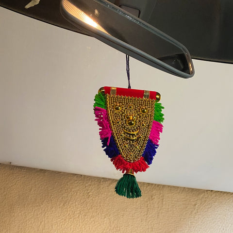 Nettipattam Car Hanging | Car Hanging  Ornament | Car Hangings
