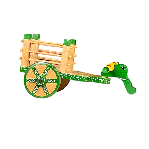 Wooden Bullock Cart | Without Bull Pair |Eco-friendly Toy