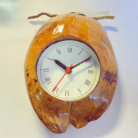 Coconut Husk Wall Clock | Kerala Handicrafts
