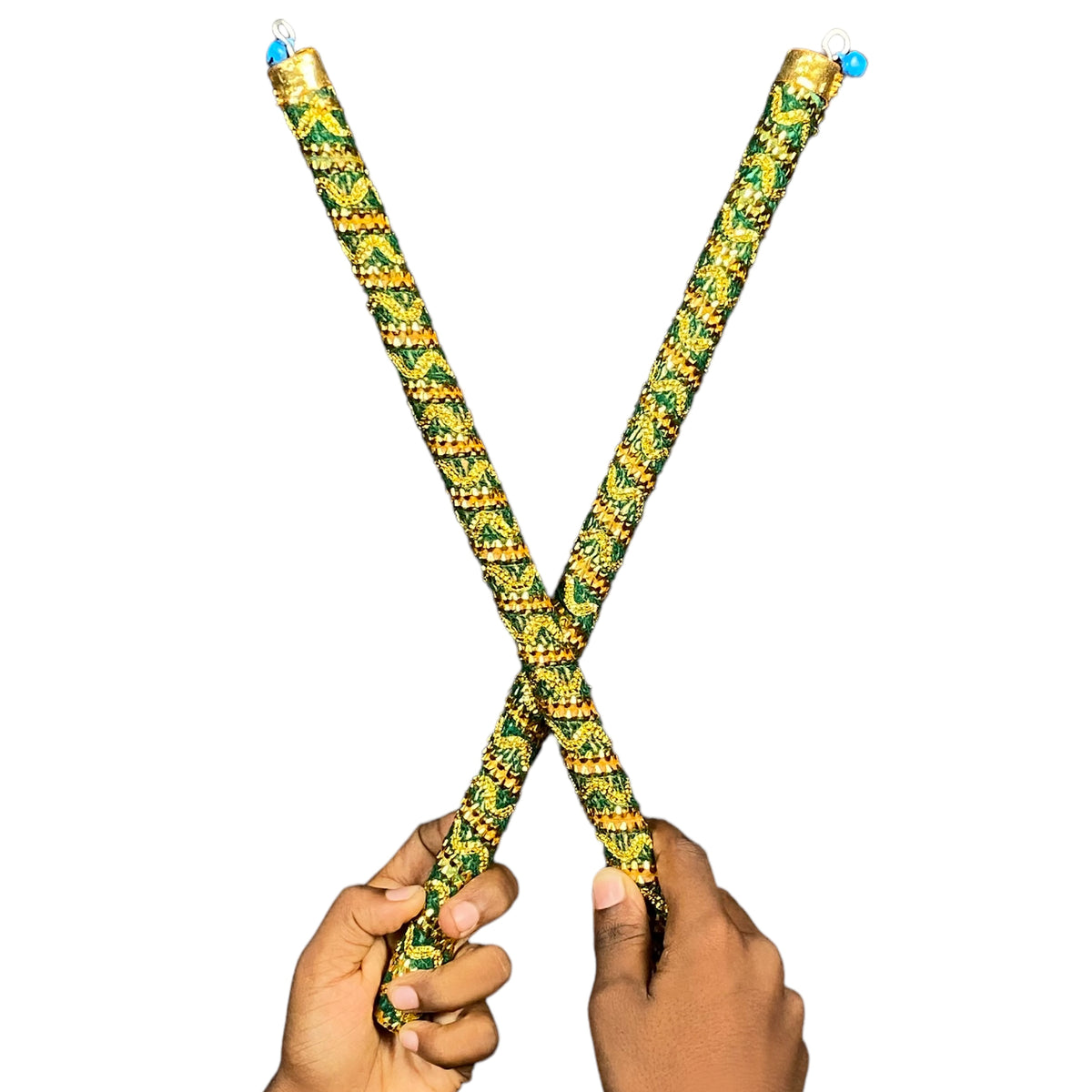 Colorful Wooden Dandiya Stick | Kolattam Sticks | Assorted– CultureShoppe