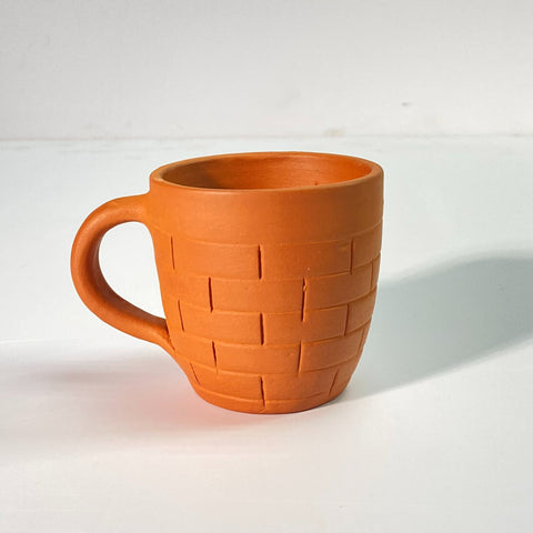 Terracotta Tea Cups | Handcrafted Clay Cups for Authentic Chai Experience |Eco-Friendly Tea Cups