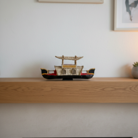 Kerala Double Decker House Boat | Miniature Model