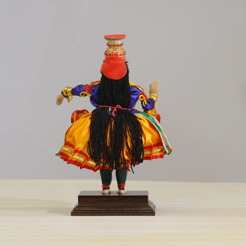 Kathakali Figurine (Krishna) | Kerala Handicraft Doll
