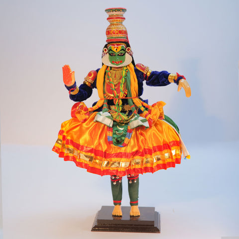 Kathakali Figurine (Krishna) | Kerala Handicraft Doll
