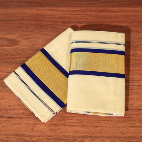 kerala set mund blue