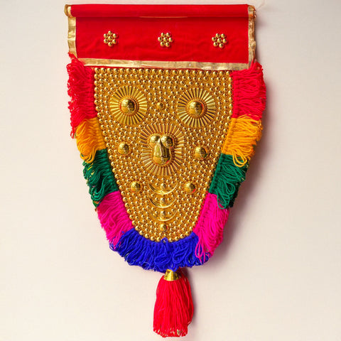 Kerala Nettipattam 1 feet | Elephant Caparison | Decorative Show piece