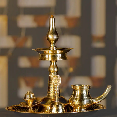 pooja set 5 pcs