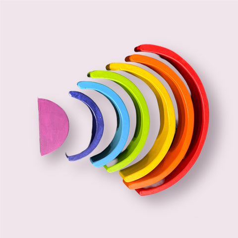 rainbow stacking toys