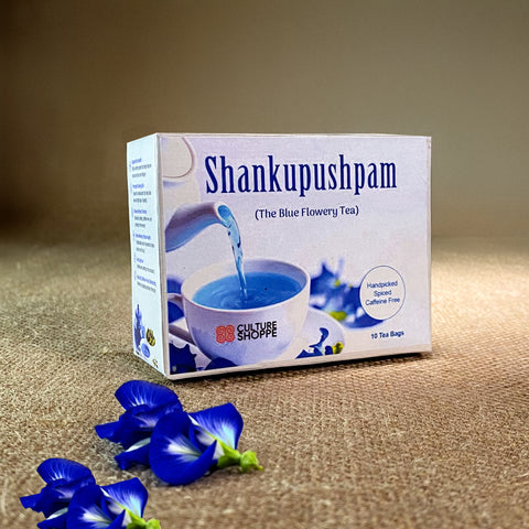 shangupushpam tea the blue flower tea
