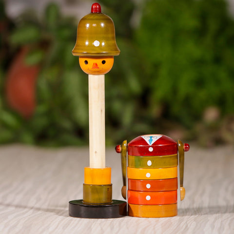 stacking toy wooden