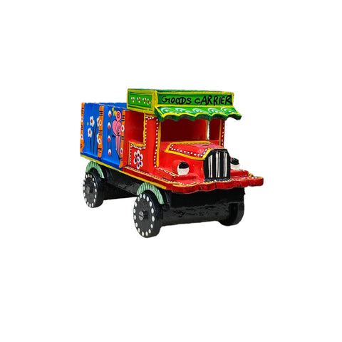 wooden rajastani lorry toy