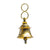 brass hanging bell with chain
