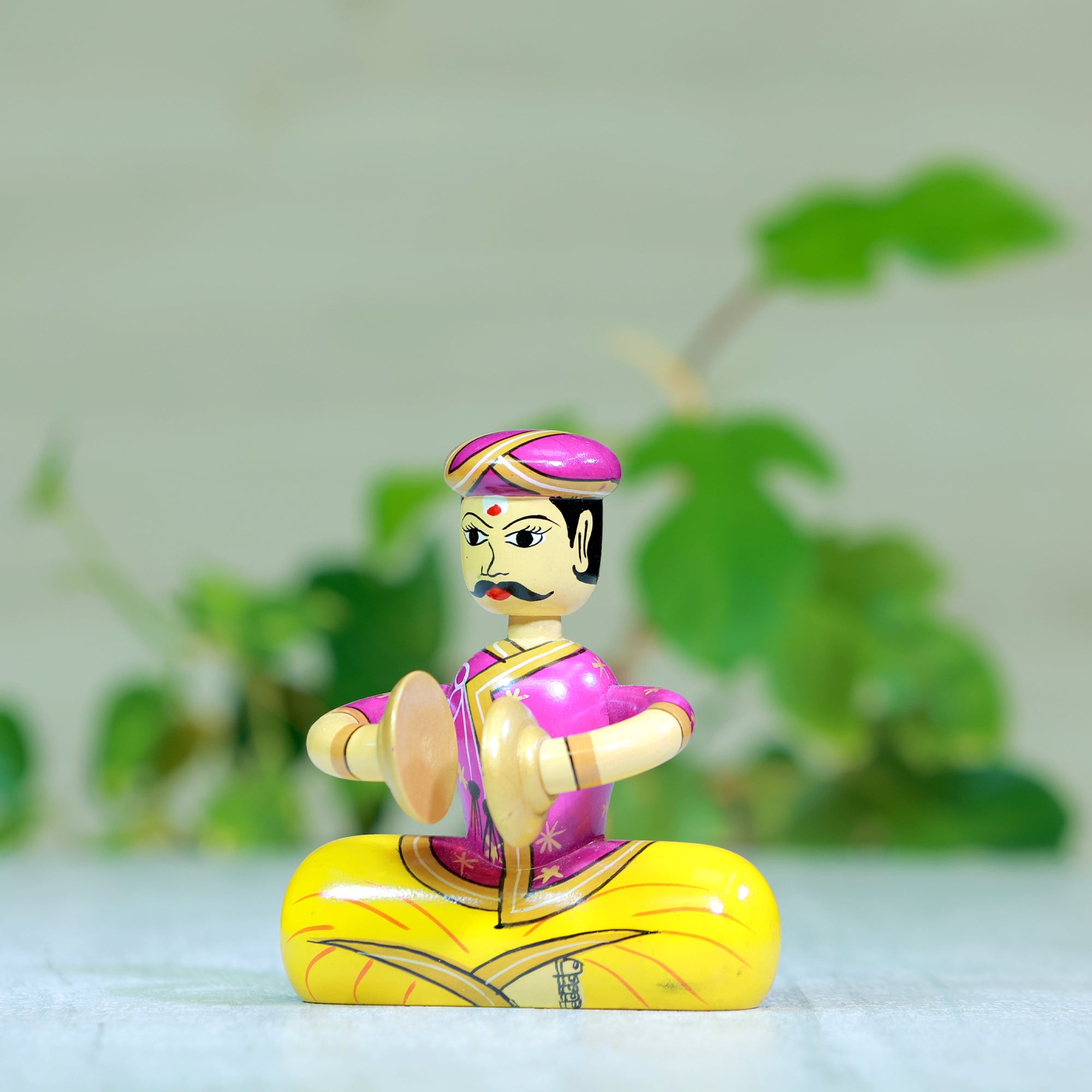 Wooden Musician Figurines CultureShoppe