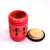 Channapatna small pink wooden storage jar open image
