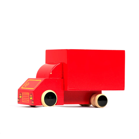 Wooden Food Truck Toy For Kids