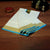 cotton kasavu saree in sky blue color