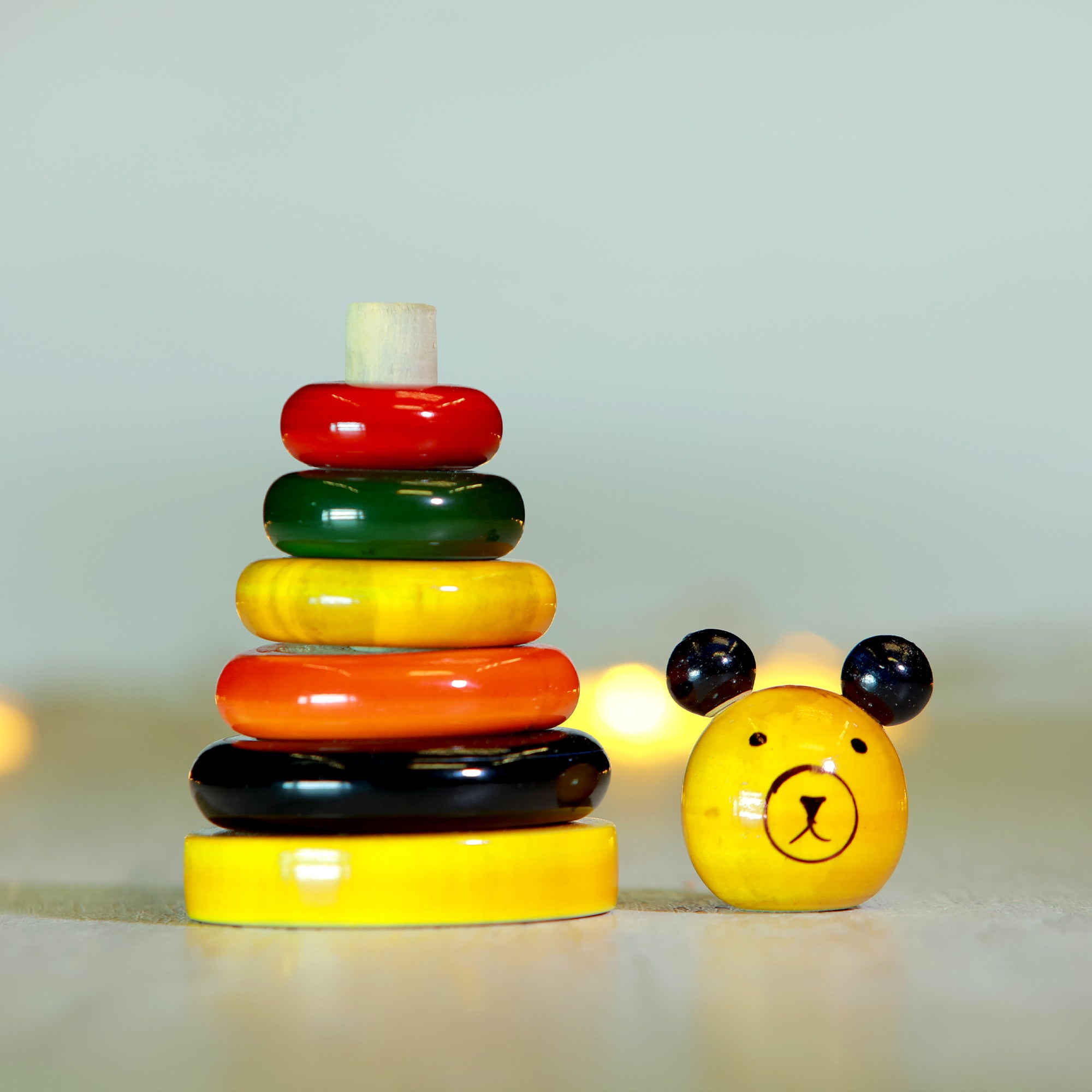 Buy Wooden Bear Stacking Toy for Babies Online– CultureShoppe