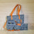 Hancrafted ikat Ladies Handbag Set | Set of 5