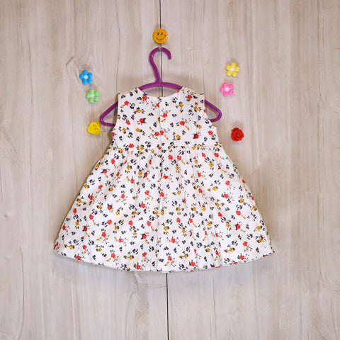 smocked baby dresses floral prints