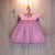 smocked baby frocks lavender color