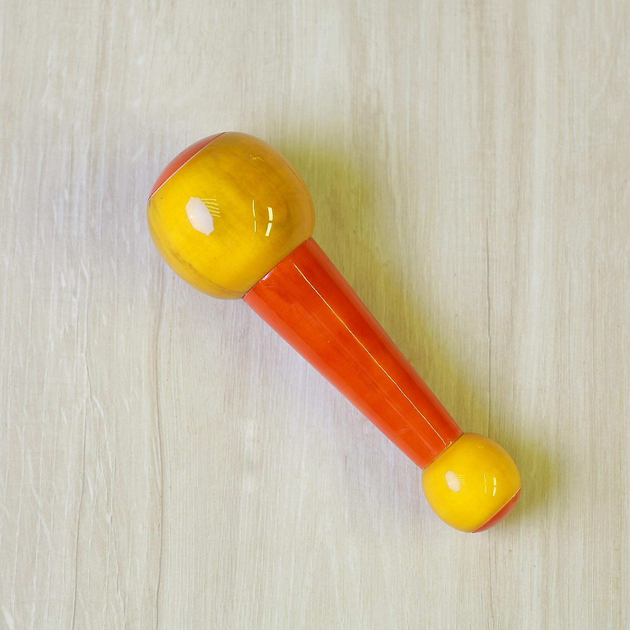 V Rattle Channapatna Wooden Ball Rattle– CultureShoppe