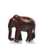 Rosewood elephant model, medium size - side image
