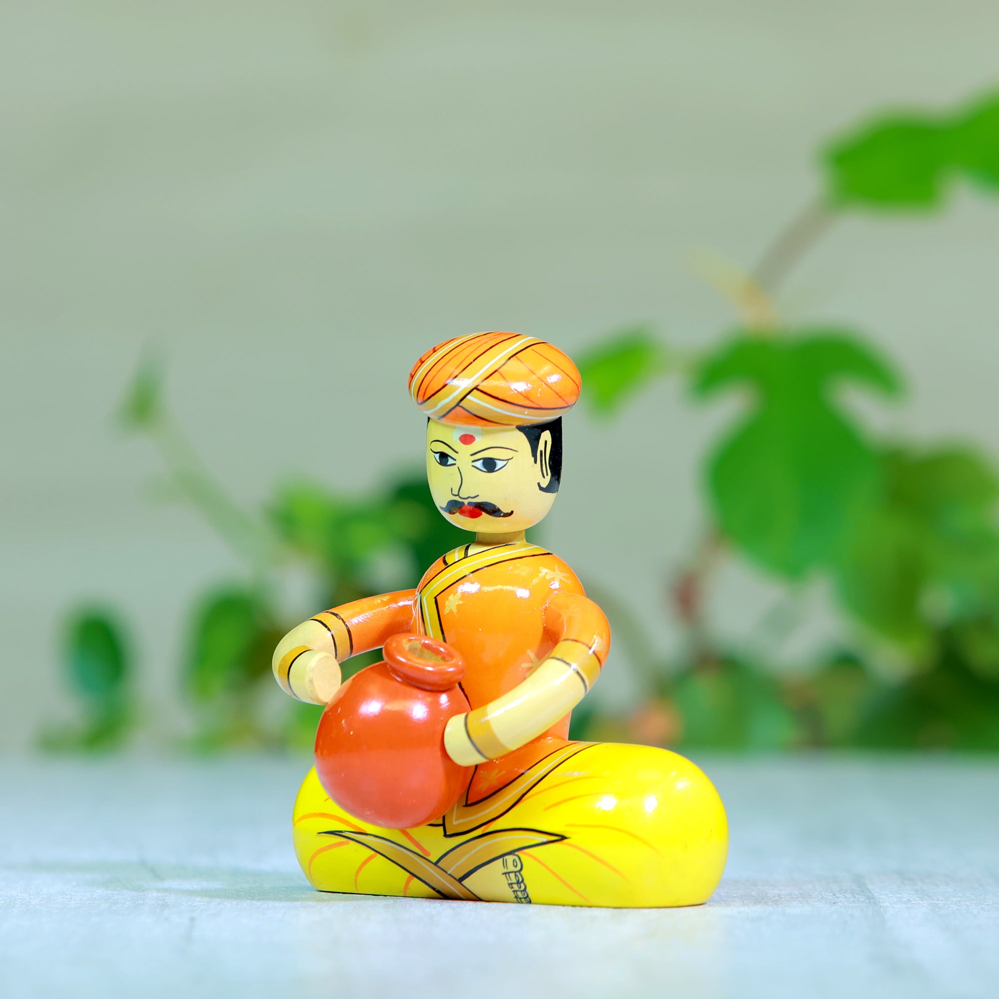 Wooden Musician Figurines CultureShoppe